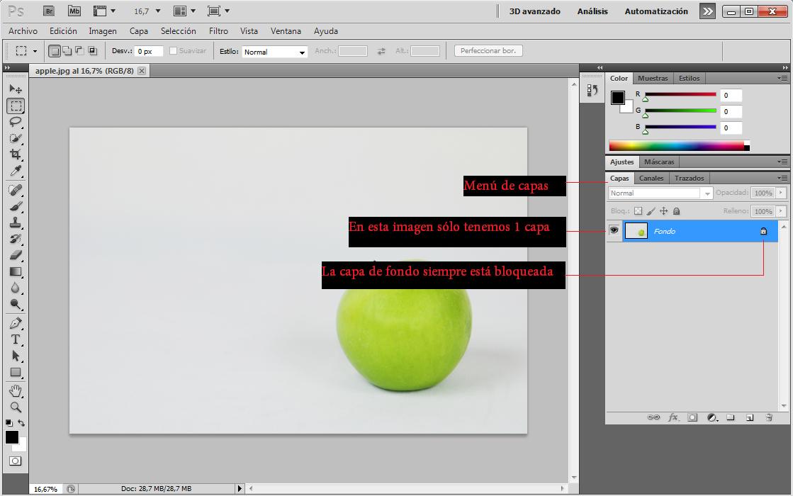 aprender a usar photoshop