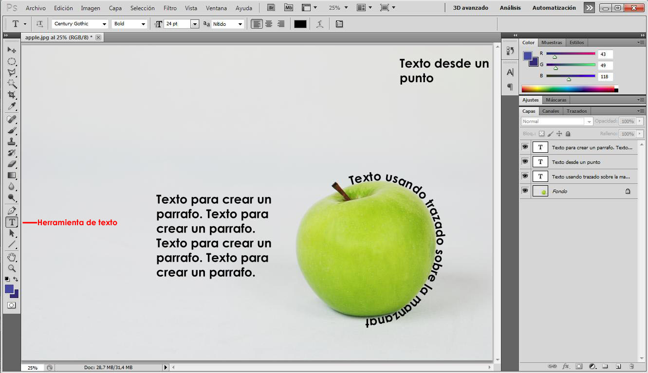 aprender a utilizar photoshop