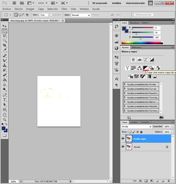 efecto lapiz con photoshop